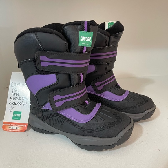 Kids Cougar Winter Boots BNWT - Size 2 - Picture 1 of 6